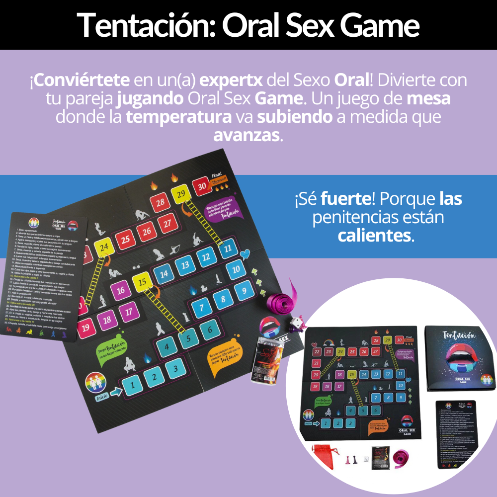 Juego De Mesa Erótico:  Oral Sex Game