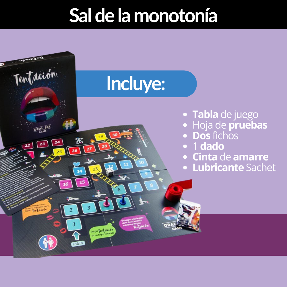 Juego De Mesa Erótico:  Oral Sex Game