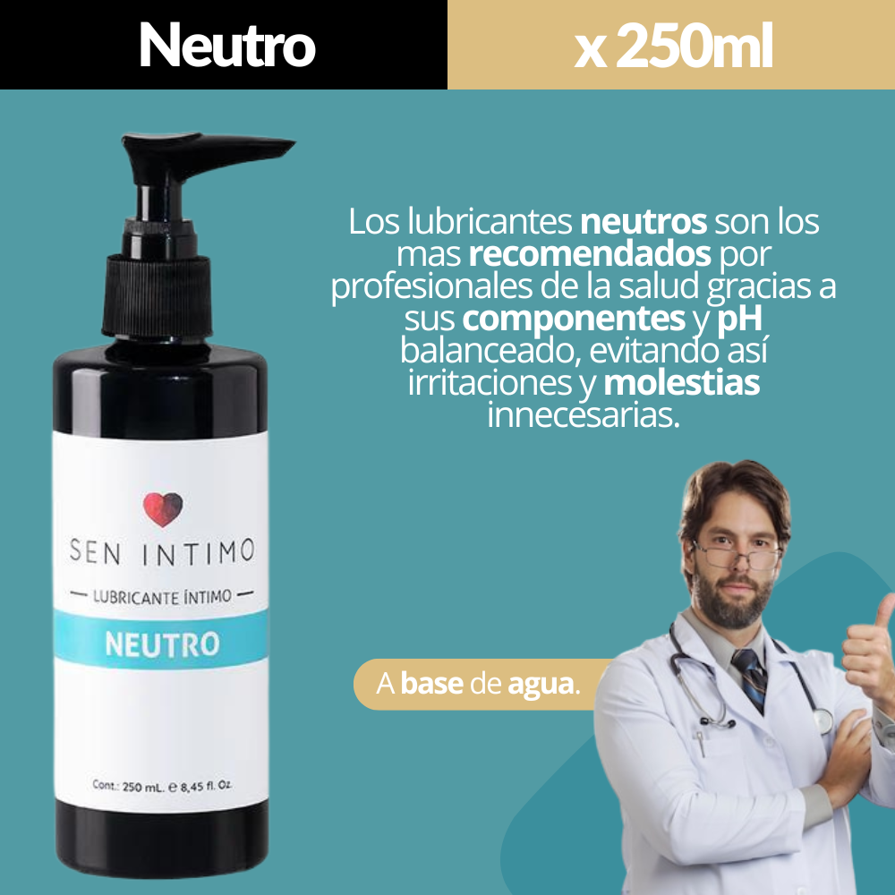 Lubricante Íntimo Neutro 250 ml