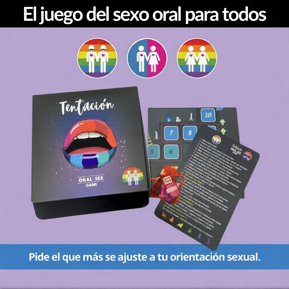 Juego De Mesa Erótico:  Oral Sex Game